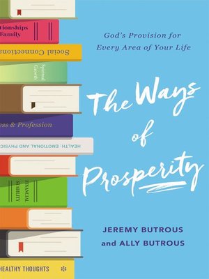 cover image of The Ways of Prosperity